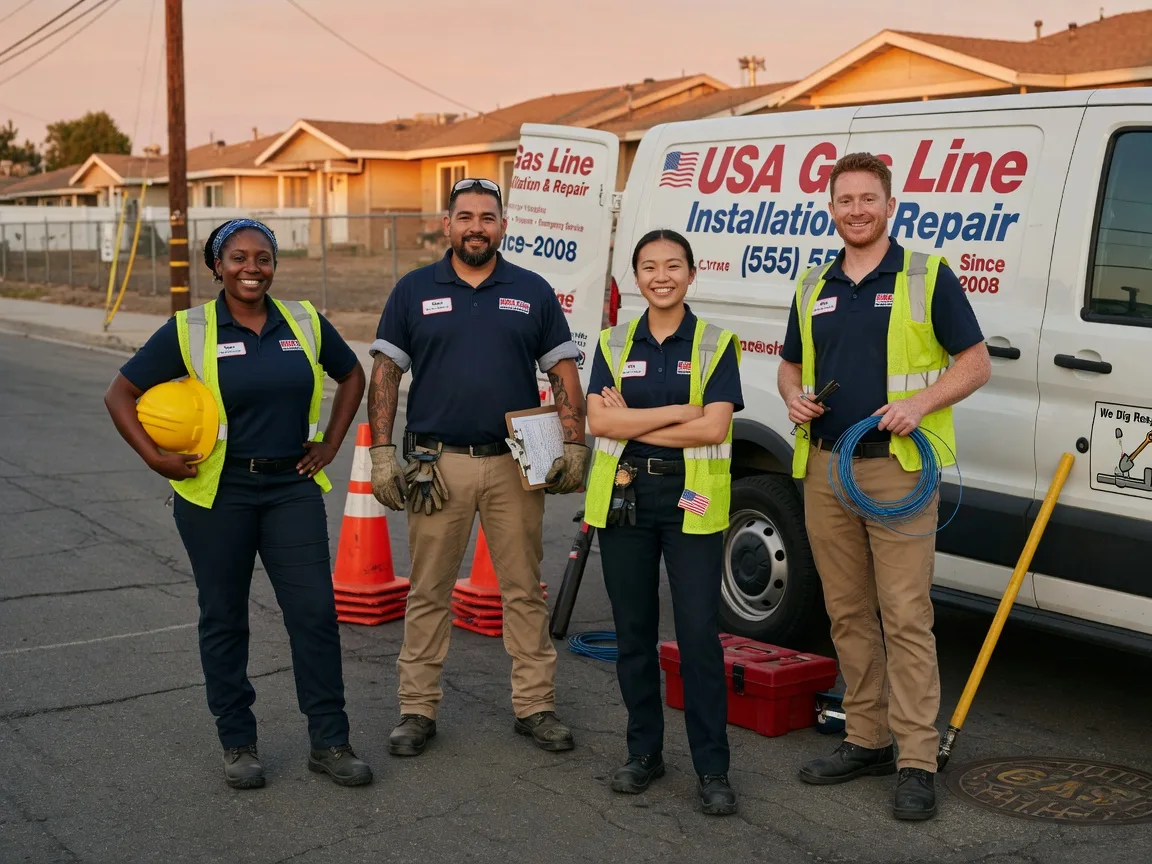 Gas Line Installation company in Palmer, IA